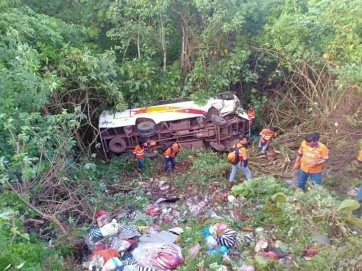 Bus Karyawan Perusahaan Tambang di Kutim Jatuh ke Jurang