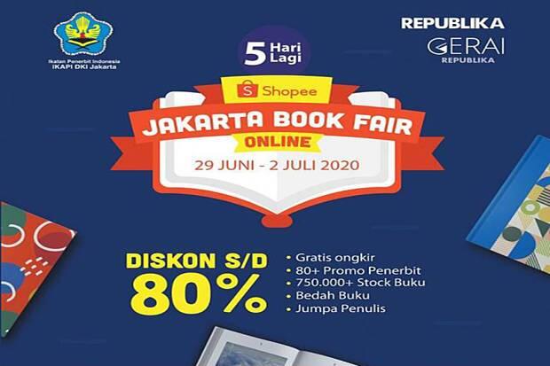 Kolaborasi dengan Shopee, IKAPI Gelar Jakarta Book Fair Online