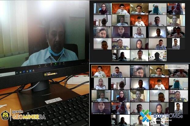 PPSDM Geominerba Gelar Pelatihan DTIKT 3 Hari secara Daring