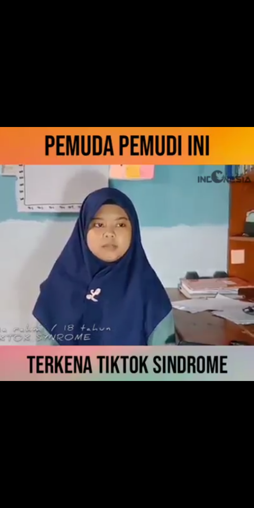 Selain Membuat Kecelakaan Tik Tok Juga Bisa Menjadi Seorang Syndrome, Benarkah?