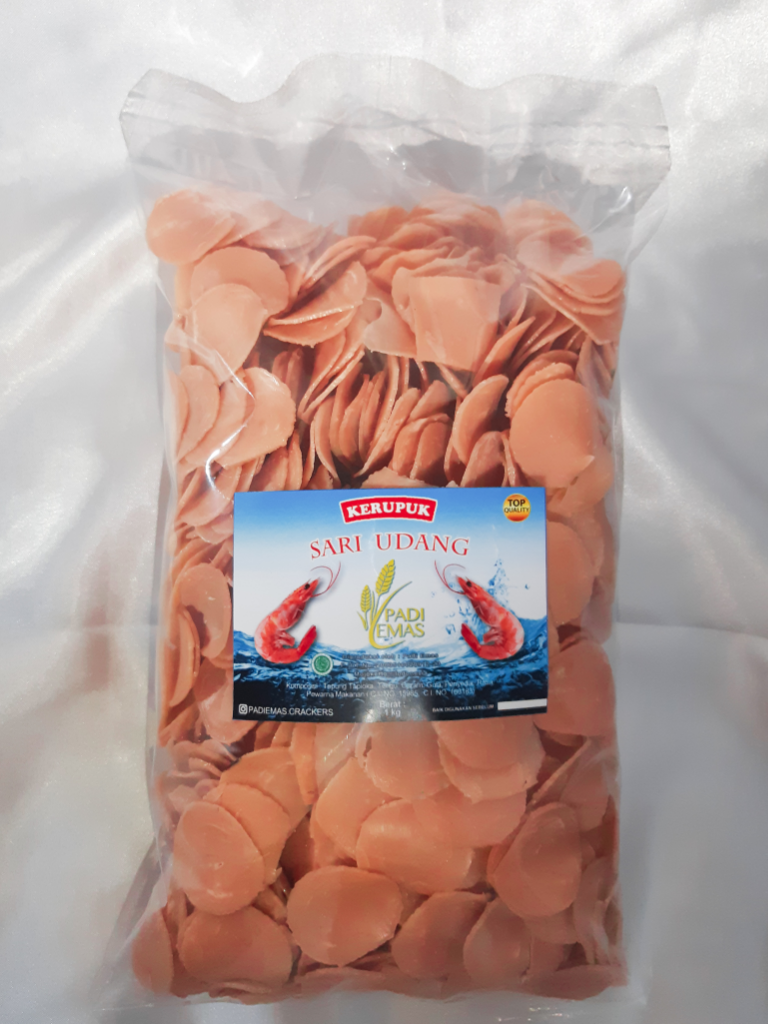 Kerupuk Merk Padi Emas 250gr, 500gr, 1kg