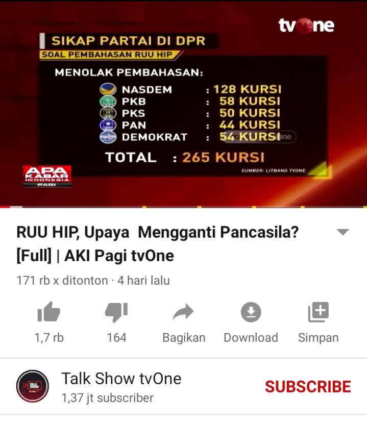 &#91;HOAX VS FAKTA&#93; Beredar Hoax Partai Nasdem Mendukung RUU HIP, Ini Faktanya!