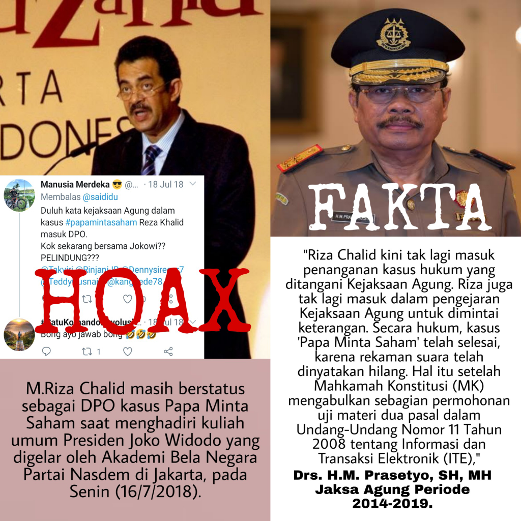 &#91;HOAX VS FAKTA&#93; Penelurusan Isu Partai Nasdem Diisukan Dekat Dengan Mafia Migas