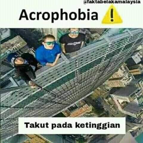 Beberapa Macam Phobia, Adakah Anda Termasuk yang Mengalaminya?