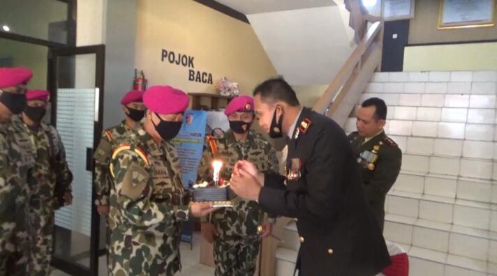 Komandan Puslatpurmar 5 Baluran Kunjungi Polres Situbondo