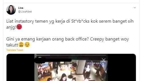 Pegawai Starbucks Intip Bagian Tubuh Pelanggan Lewat CCTV, Creepy Abis!