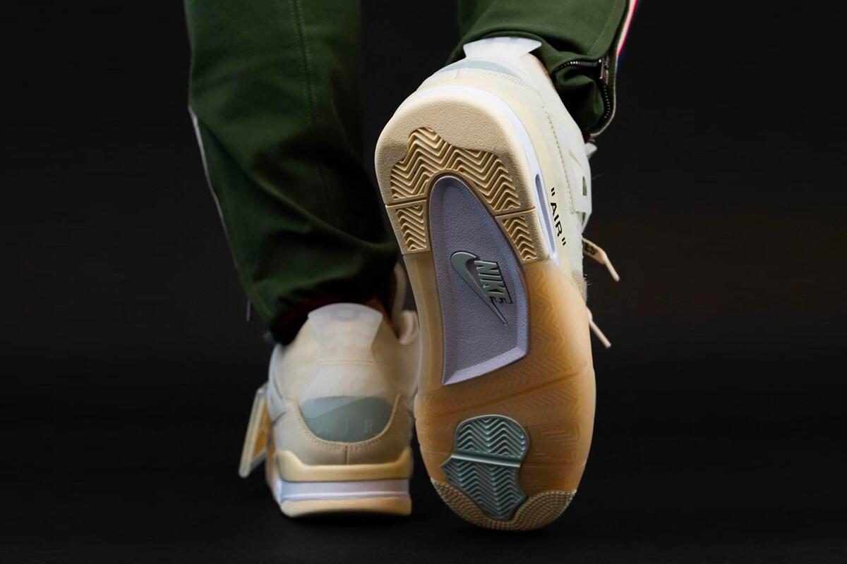 Kolaborasi Off-White dan Nike Hadir Kembali Melalui Air Jordan 4 “Sail”!