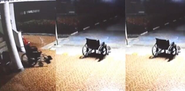 Merinding! Kamera CCTV Rekam Detik-detik Kursi Roda di Rumah Sakit Bergerak Sendiri