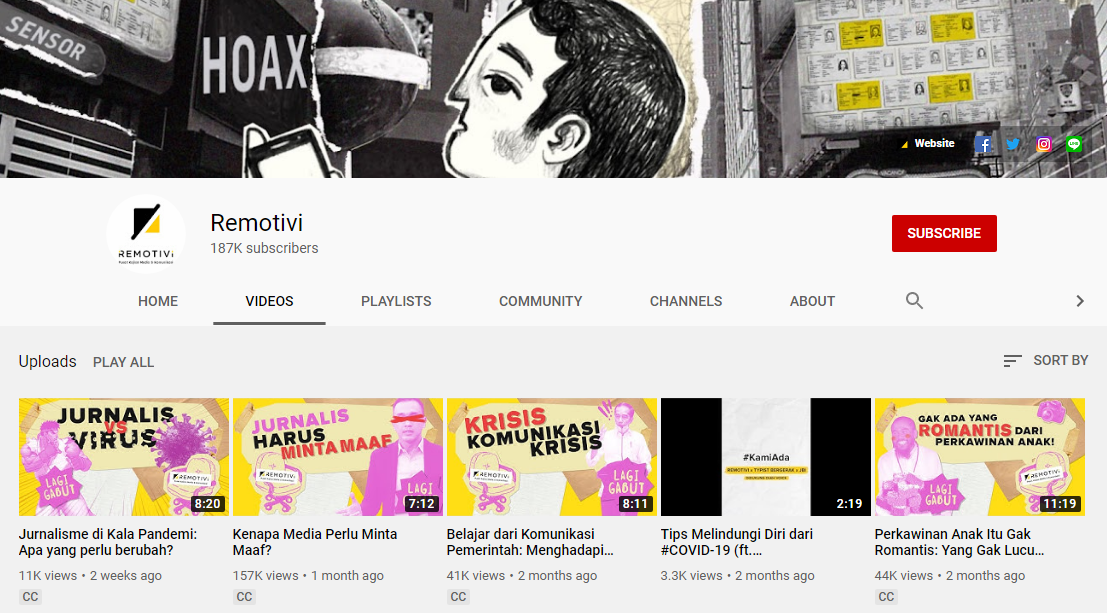 List Channel Youtube yang Menghibur dan juga Bermanfaat (versi ane)