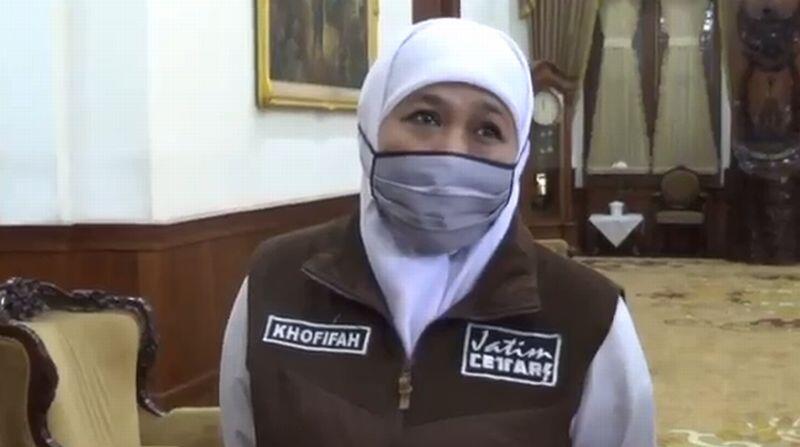 Wacana Pasien Corona Jatim Dipindah ke Pulau Galang, Khofifah Khawatir Susah Bujuknya