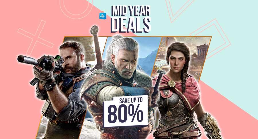 NIKMATI SERUNYA MID YEAR DEALS 80% OFF DARI PLAYSTATION STORE