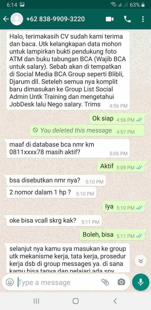Modus BARU untuk pencari kerja
