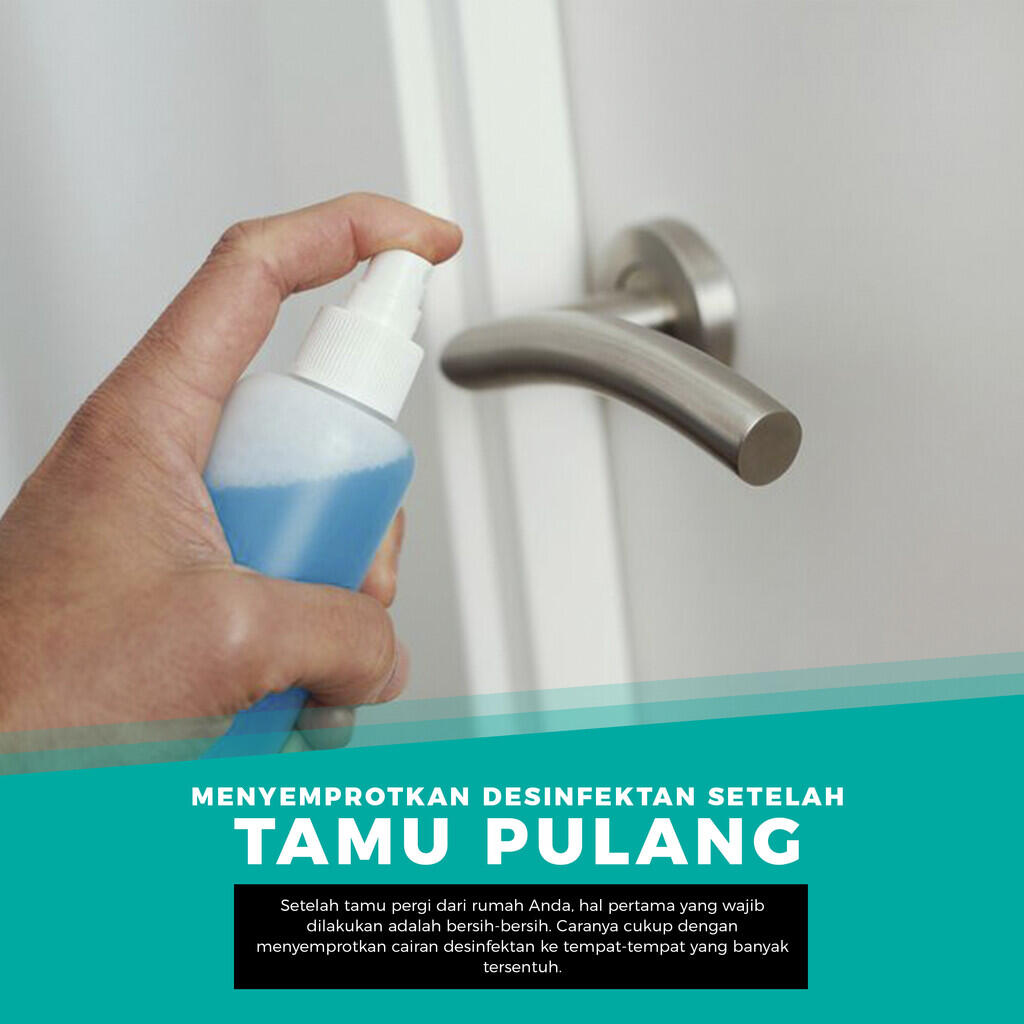Tips Tetap Higienis Terima Tamu saat New Normal