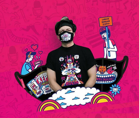 Masker Dan Fashion Ini Bikin Dirimu Kian Pede, Mau?