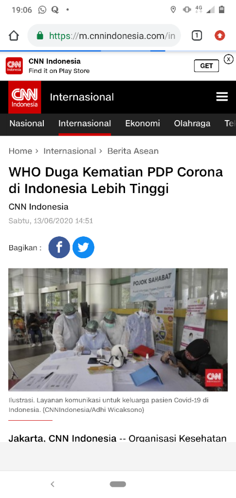 Rasio Kematian & Sembuh Corona di RI Lebih Buruk dari Dunia