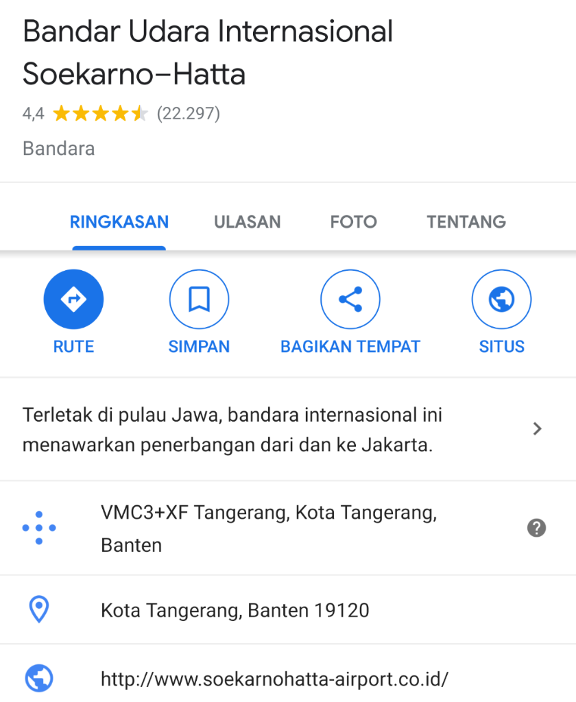 &#91;Coc Reg. Tangerang&#93; Bandara Soetta, Terletak Di Tangerang, Dianggap Di Cengkareng