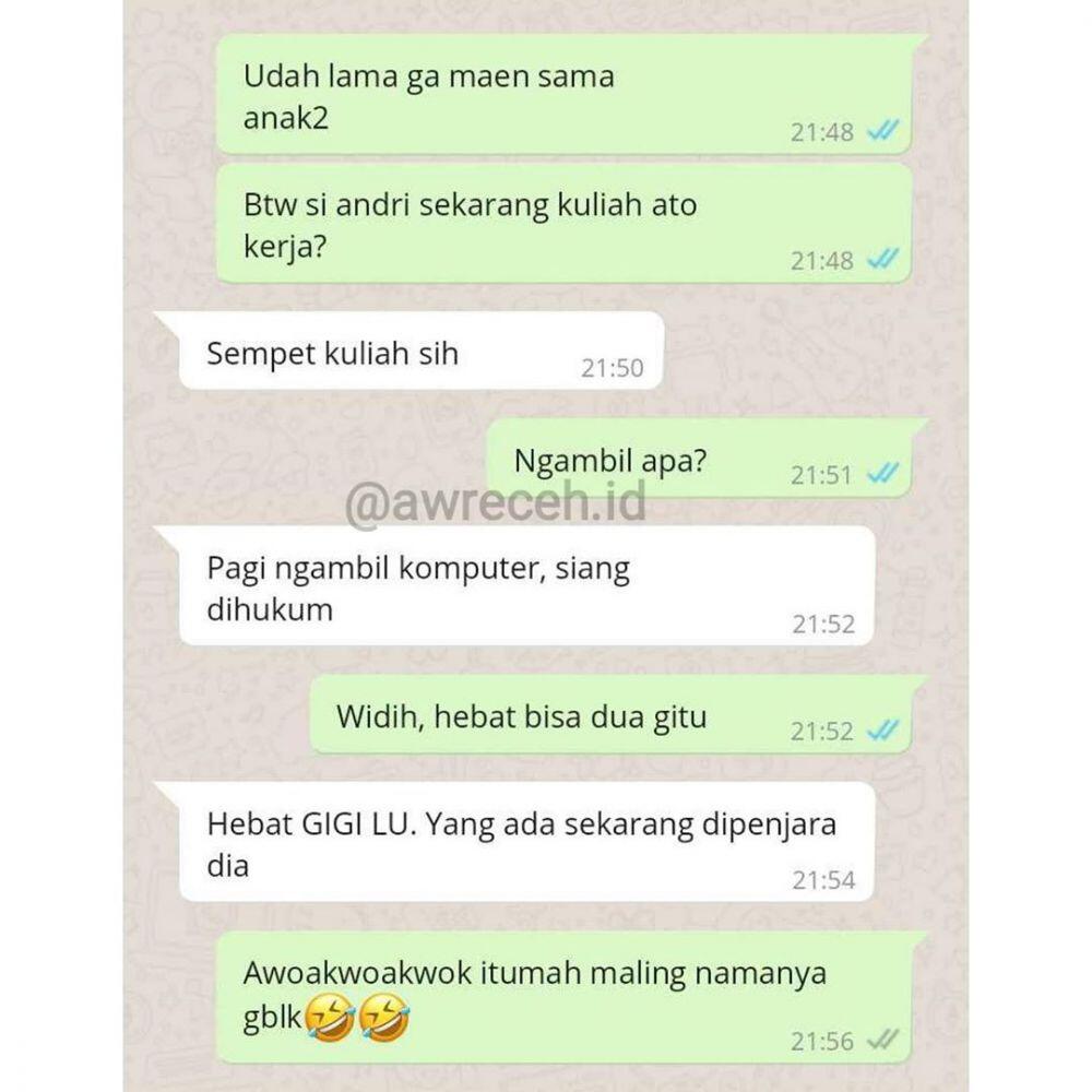 Chat Lucu Kelakuan Warga +62