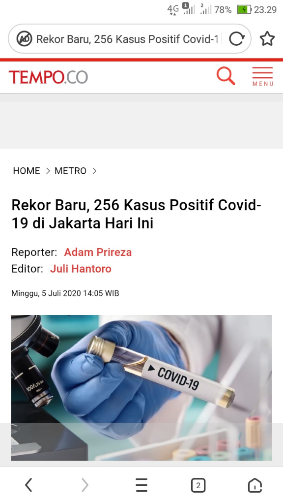 Tak Tahu Kapan Covid Hilang, PAN Minta Anggaran DKI Dialihkan ke Pendidikan