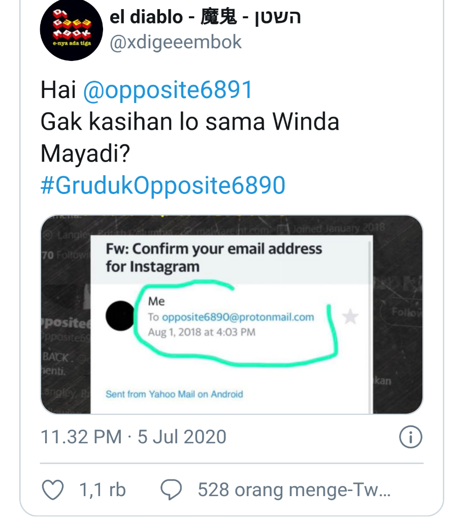 Data Pribadi Denny Siregar Bocor,Akun @xdigeeembok Bongkar Pemilik Akun @Opposite6891