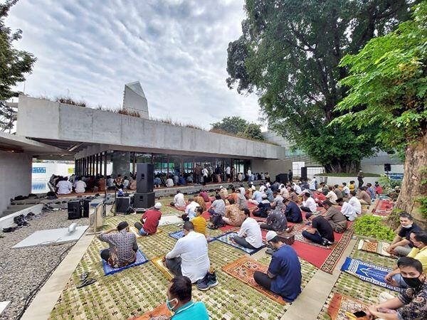 Dirobohkan Jokowi-Ahok, Masjid Amir Hamzah kembali dibangun Anies dan diresmikan
