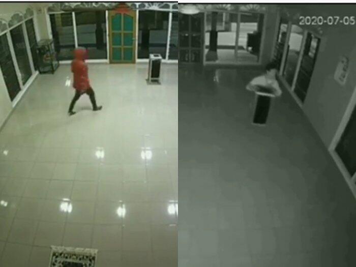 Detik-Detik Maling Kotak Amal Beraksi di Musala di Jakarta Timur