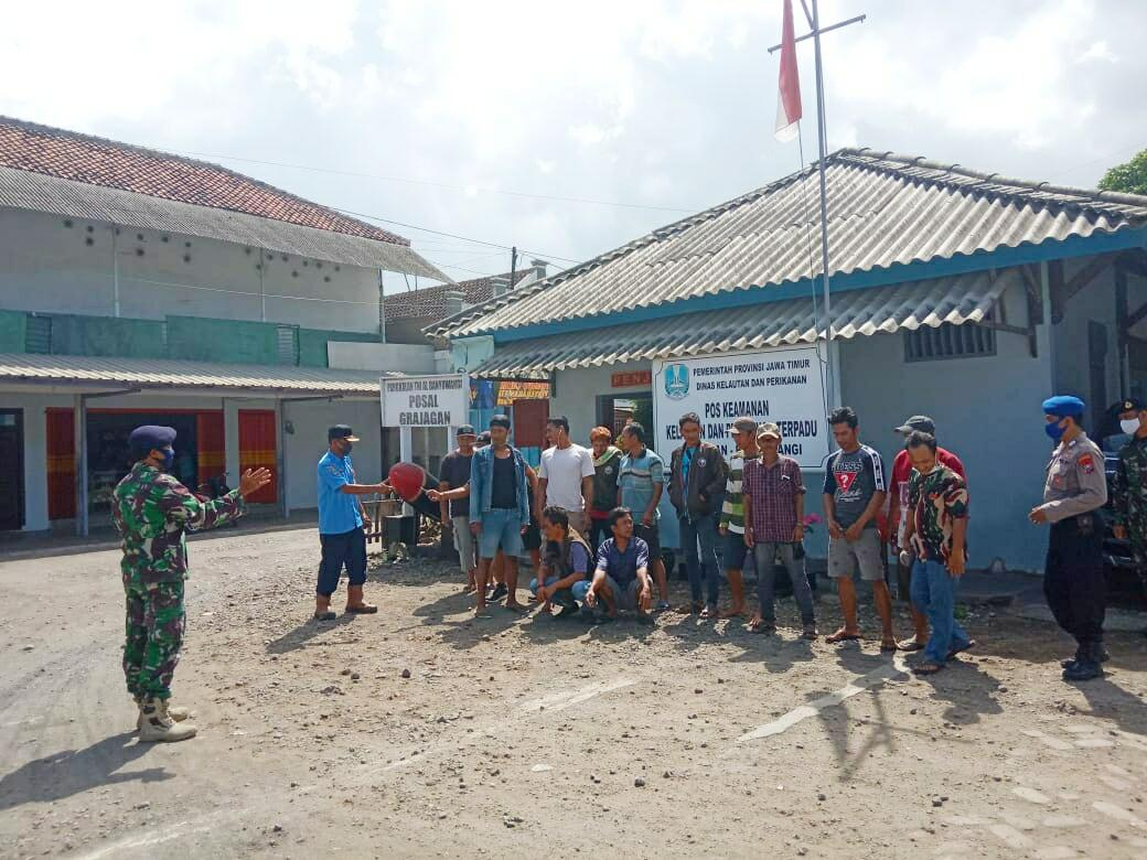 Pos TNI AL Grajakan Pulangkan Nelayan Andon Asal Sukabumi Jawab Barat