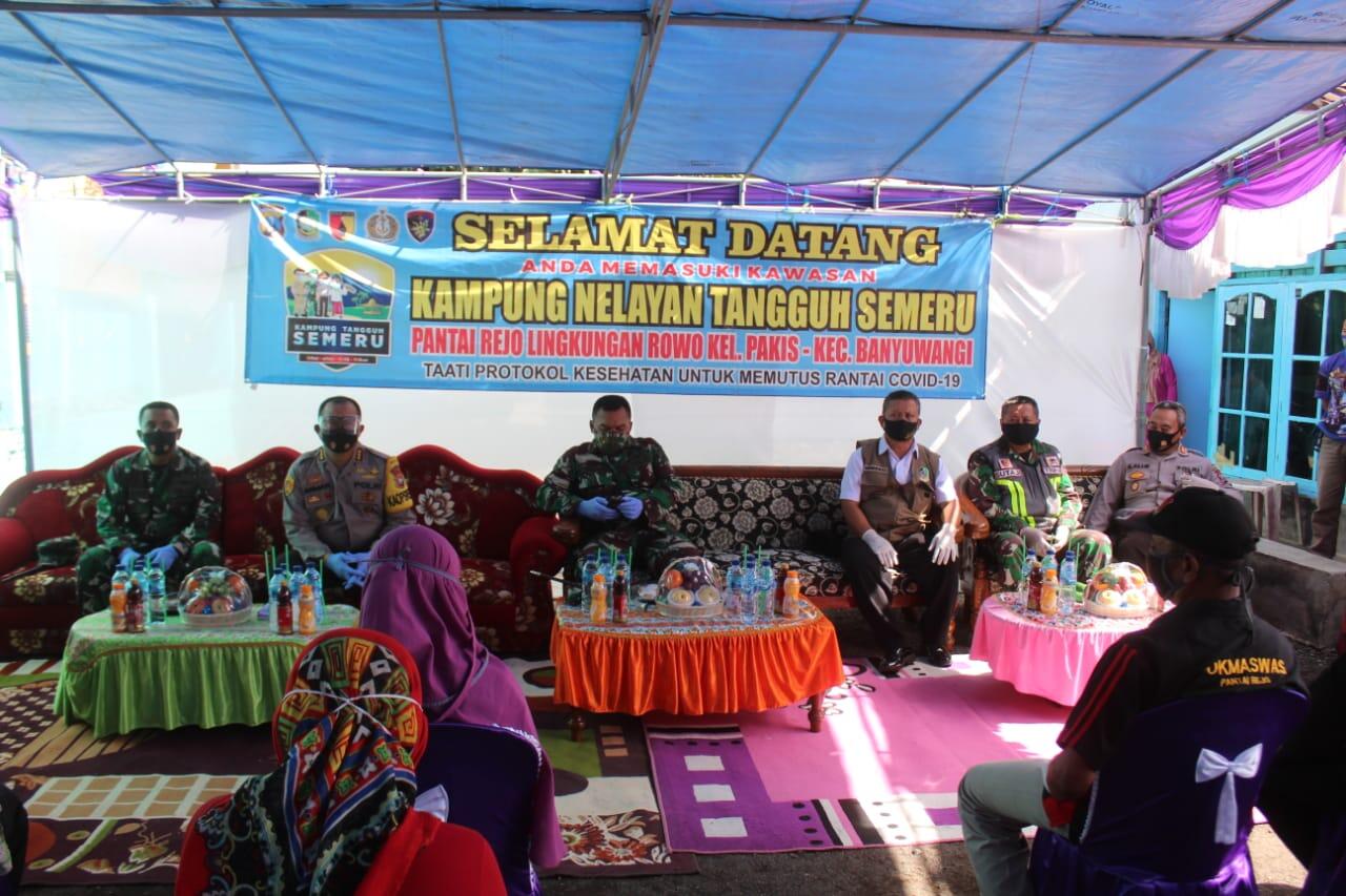 Peresmian Kampung Nelayan Tangguh Semeru 2020 Banyuwangi