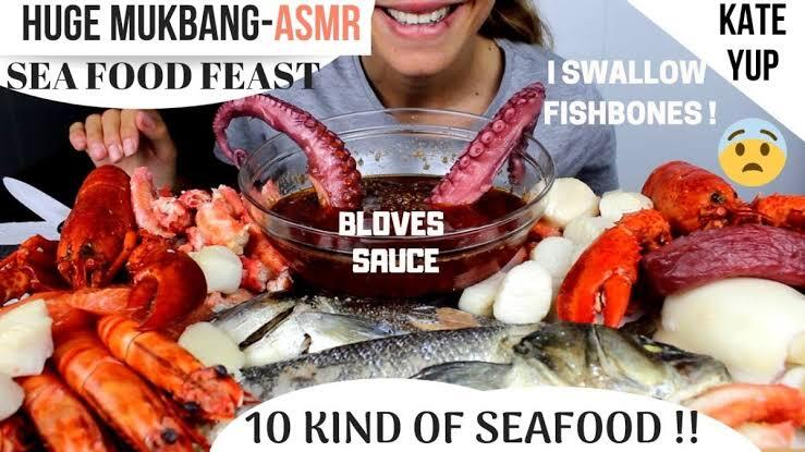 Seorang Vlogger Mukbang Bernama Ket Yup Baru-baru Ini Viral Di Medsos