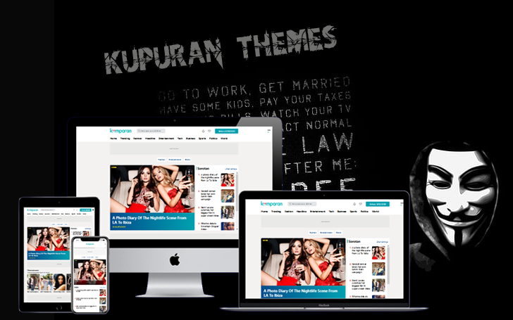 Kumpurweb - Professional Blogger News &amp; Magazine Theme Unduh Gratis