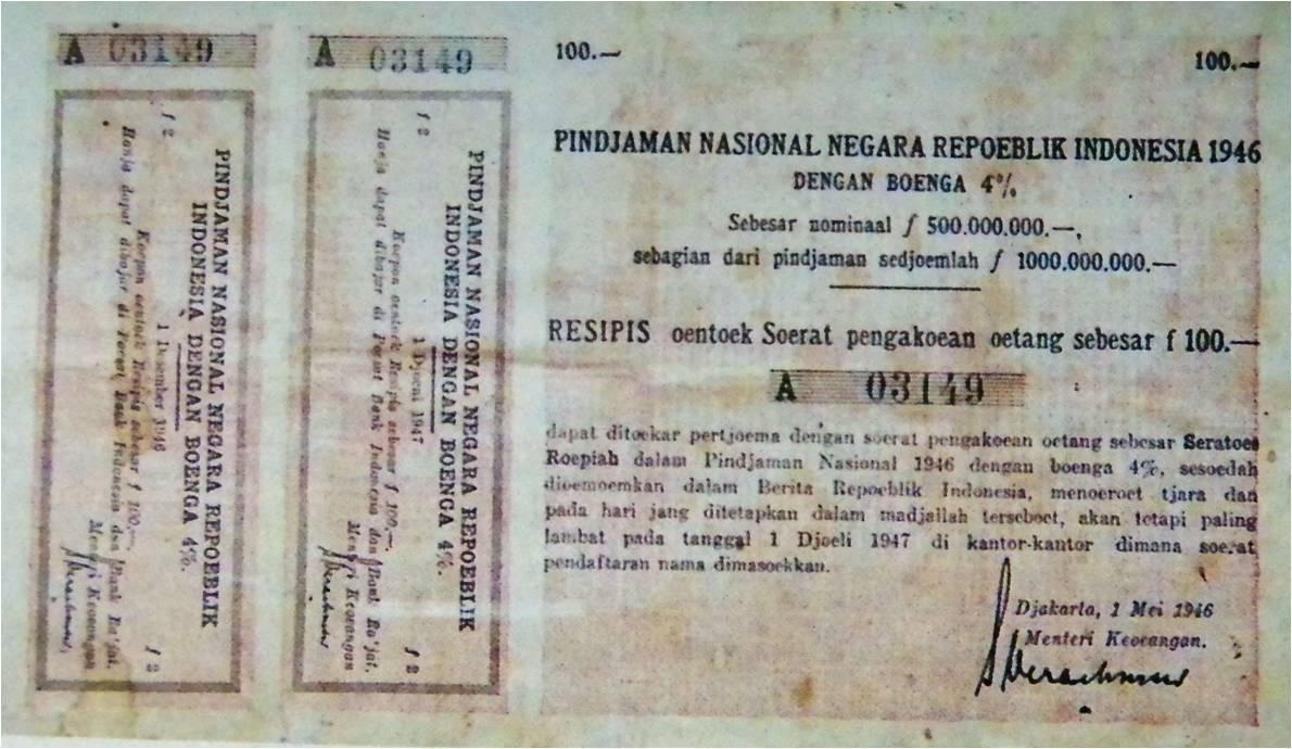 Antara 1946 dan 1964, Indonesia Berutang 7 Kali kepada Rakyatnya