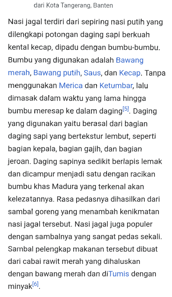 &#91;Coc Reg. Tangerang Raya&#93;Nasi Jagal dengan Keunikan Namanya