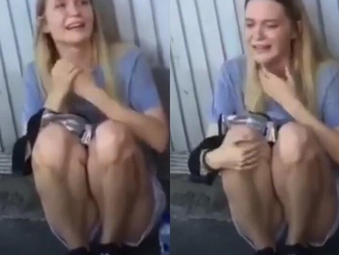 Viral Bule Cantik Nangis-nangis di Pinggir Jalanan Bali, Ternyata Habis Dijambret