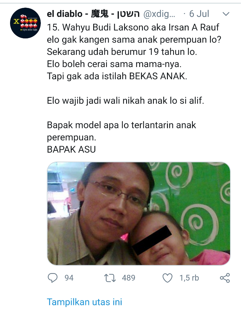 Ust Haikal Hasan: Catat Akunnya, Lihat Rekam Jejaknya, Suatu Saat Diperlukan!