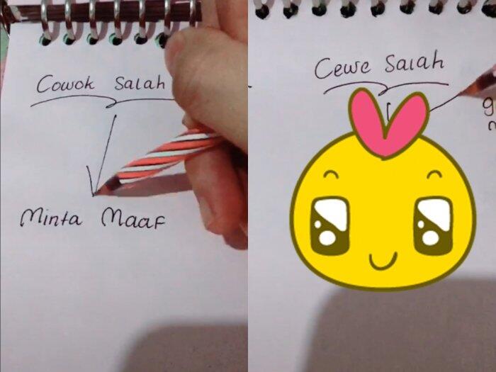 Kalau Cowok Salah Langsung Minta Maaf, Kalau Cewek Salah?