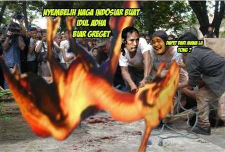 Editan Foto Netizen &quot;Naga Naga'an&quot; Indosiar Yang Bikin Ngakak