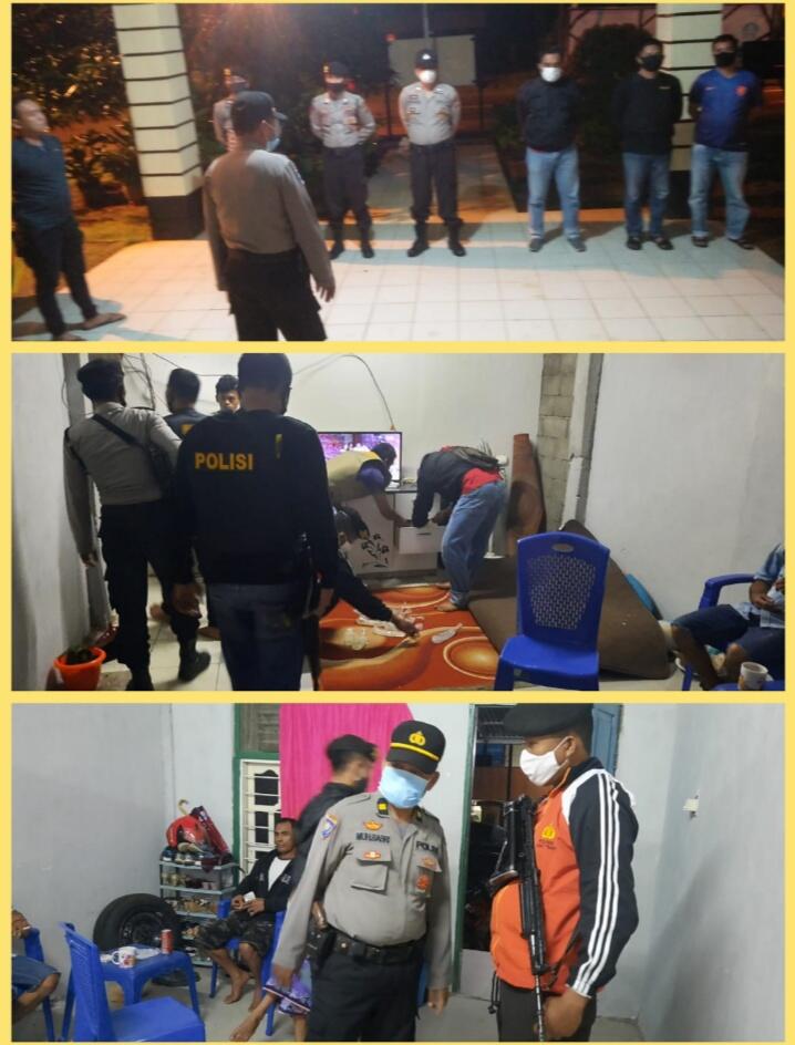 Polsek Nuha Melaksanakan Operasi Miras