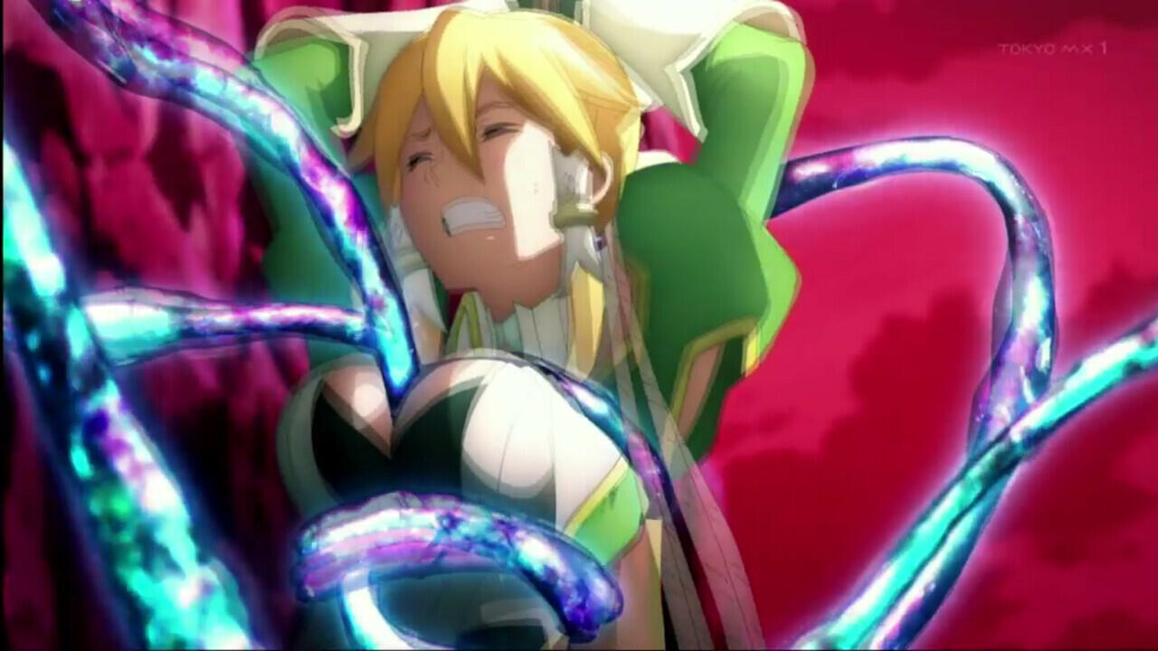 Tentacle animation. Leafa щупальца. Аниме Sword Art online тентакли. Мастера меча онлайн тентакли.