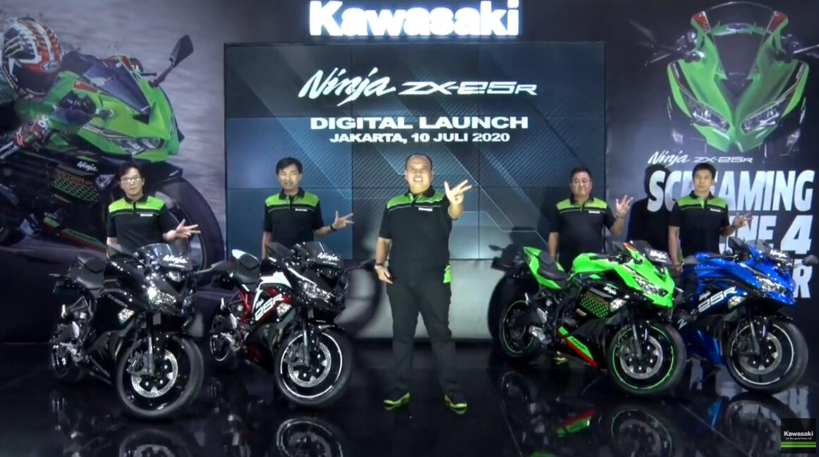 Resmi… Kawasaki Ninja ZX-25R Akhirnya Muncul Di Indonesia