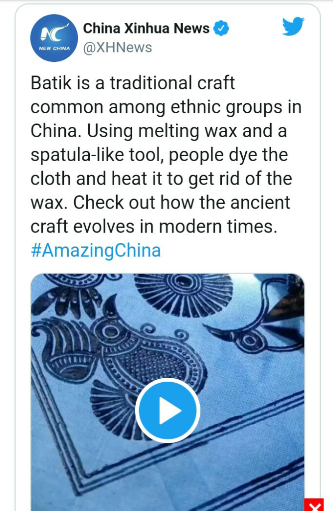 Kerajinan Batik Diklaim Milik China