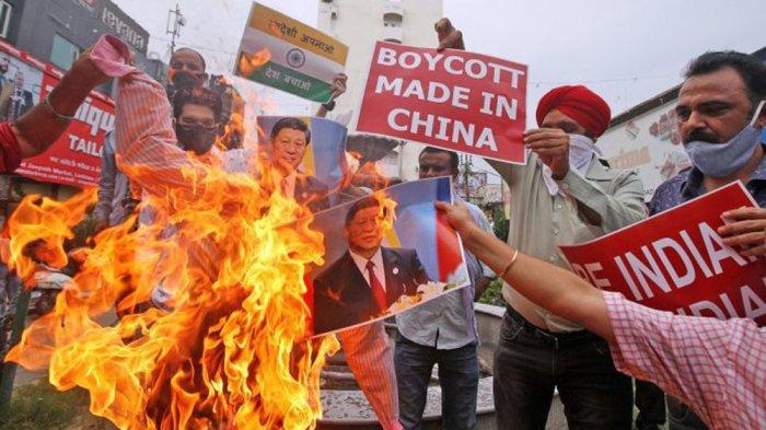 China Kini MENGIBA pada India Mengakhiri Aksi BOIKOT Produk China