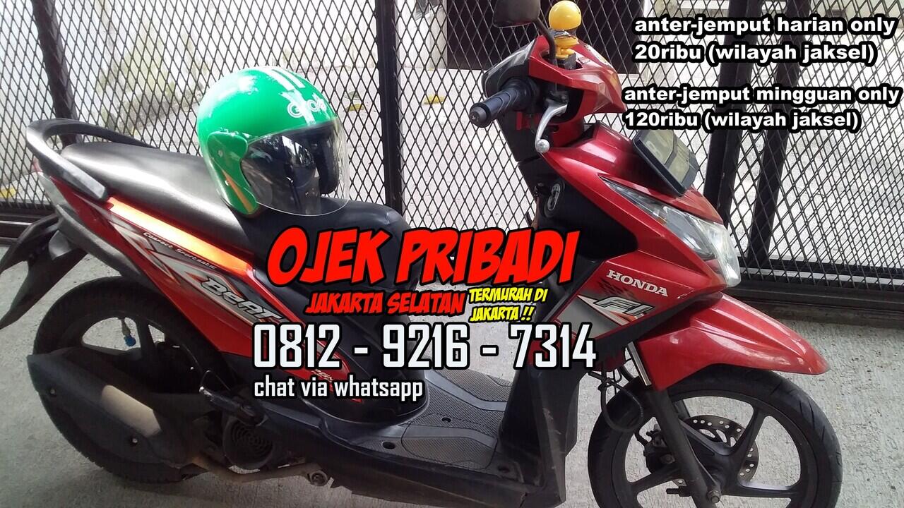 Ojek Pribadi Murah harian mingguan bulanan.