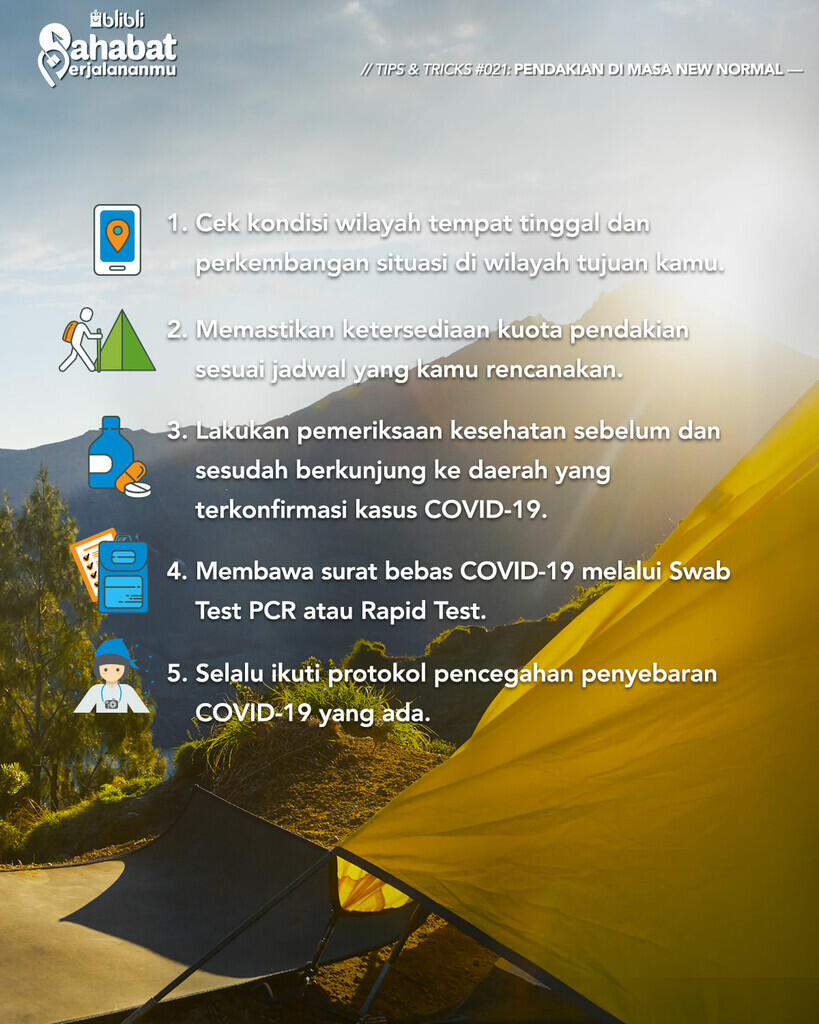 Pendakian di Masa New Normal, Ini 5 Jalur Pendakian yang Dibuka!