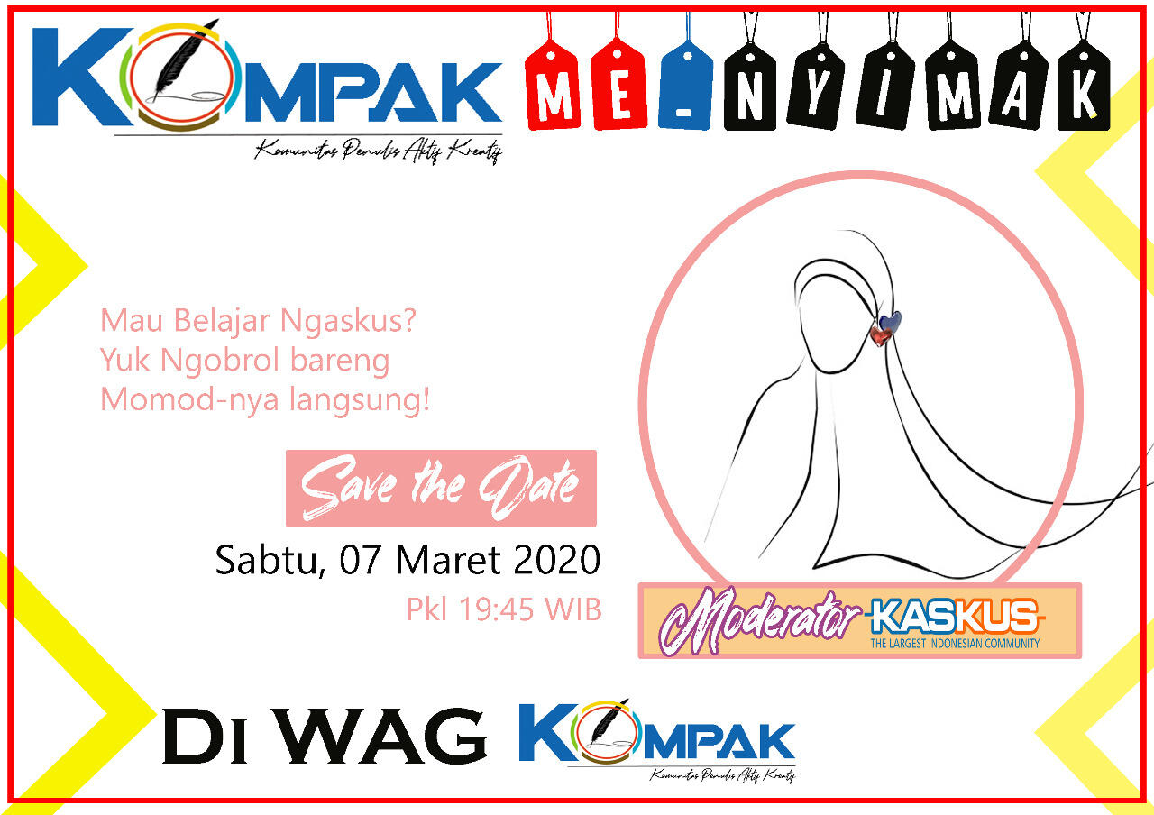 Cambuk Semangat Menulismu dengan KOMPAK! Maksudnya Apa, Gan?