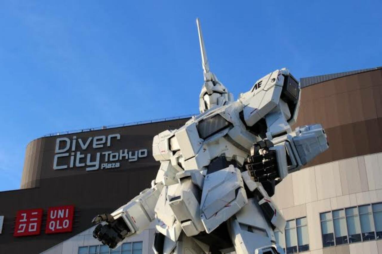 Patung Gundam Seukuran Aslinya Akan Selesai di Luar Jepang pada Tahun 2021