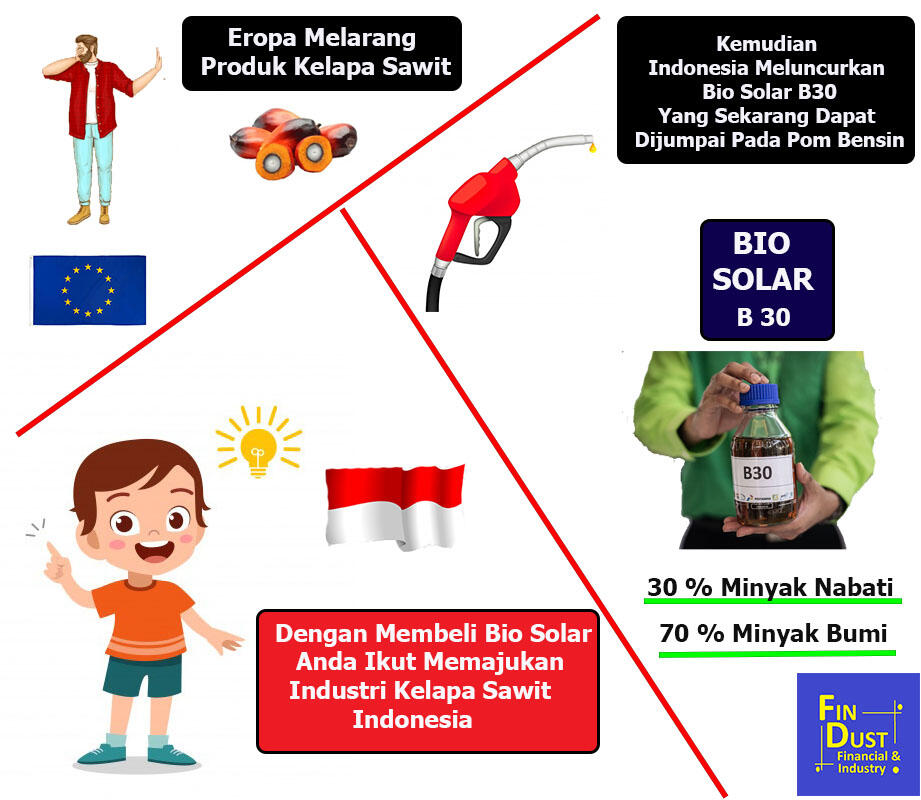 Dengan Membeli Bio Solar Anda Ikut Memajukan Industri Kelapa Sawit Nusantara