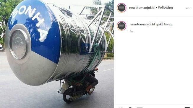 Tega Nian, 5 Muatan Motor yang Serba Ekstrem Ini Bikin Heran