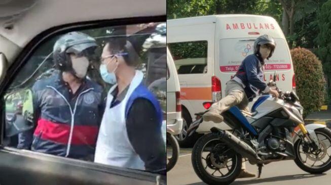 Dihadang Pemotor, Kondisi Pasien Ambulans di Depok Berubah Jadi Level Merah