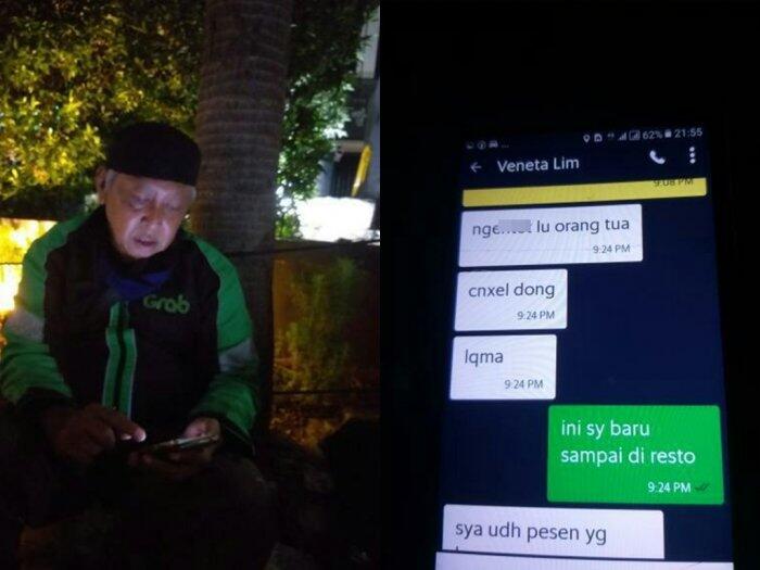 Viral Kisah Driver Ojol Tua Dimaki-maki Pelanggan