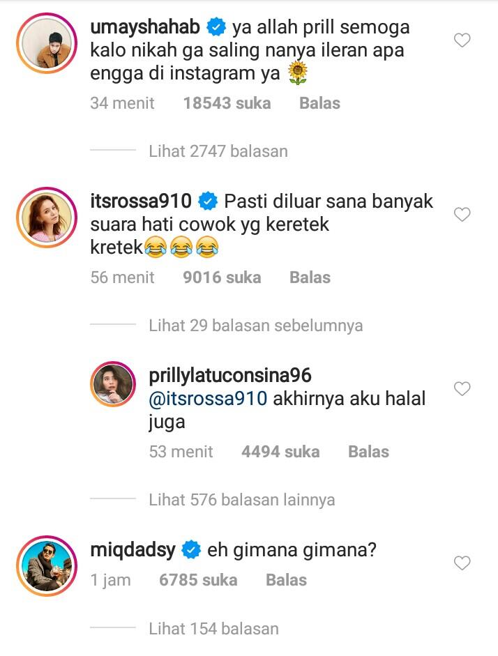 Prilly Latuconsina Bertunangan dengan Reza Rahadian? Hoax atau Fakta?