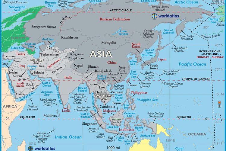 Indonesia Masuk 10 Besar Negara Kasus Tertinggi Virus Corona di Asia, Ini Daftarnya